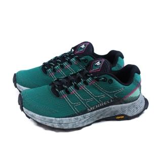 【MERRELL】MOAB FLIGHT 健行 越野跑 透氣女健行鞋 低筒 湖水綠(ML066814)