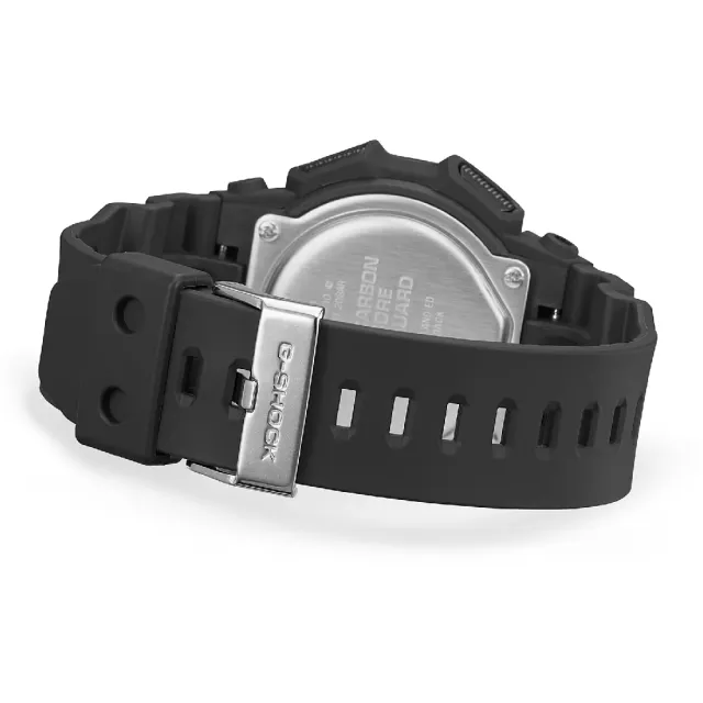 【CASIO 卡西歐】10年電力數位錶 黑 51.9 mm(GD-010-1)