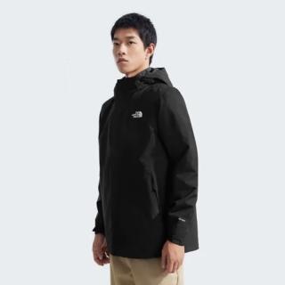 【The North Face】北臉 外套 男款 運動連帽外套 衝鋒衣 保暖 三合一 防風 防潑水 黑 NF0A81RN4H0