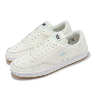 【NIKE 耐吉】休閒鞋 Wmns Court Vintage PRM 女鞋 米白 皮革 膠底 復古(CW1067-103)