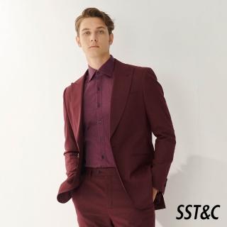 【SST&C】經典款酒紅晚宴修身西裝外套00012408008(新品上市)