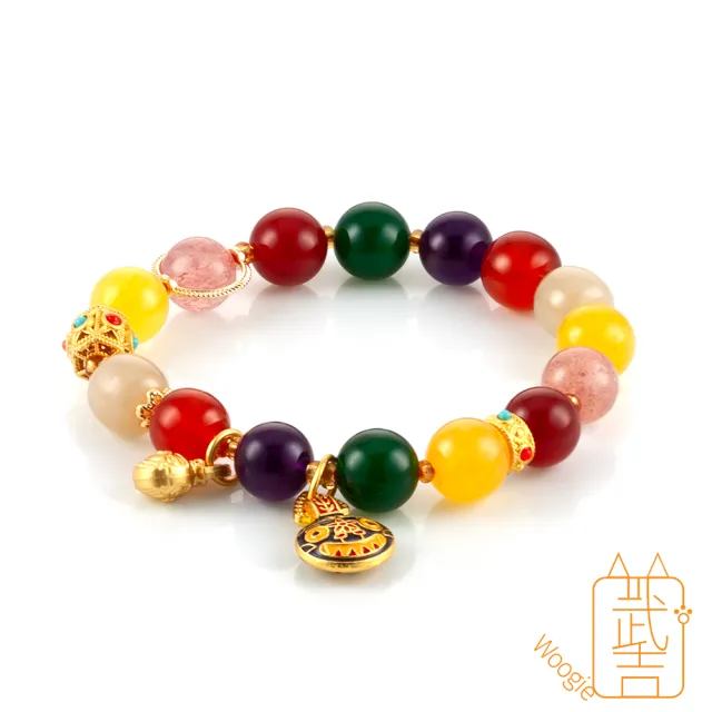 【Woogie武吉珠寶】多寶五行手鍊(五行吞金獸)