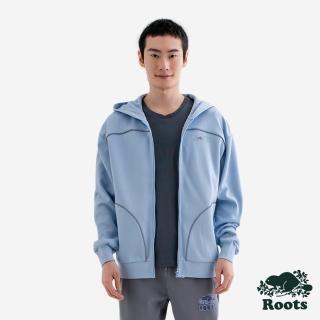 【Roots】Roots男裝- RELFECTIVE BEAVER 連帽外套(冰川藍)