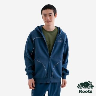 【Roots】Roots男裝- RELFECTIVE BEAVER 連帽外套(藍色)