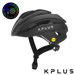 【KPLUS】單車安全帽公路競速系列 可拆洗Mips Air Node系統AURA Helmet-珠光黑