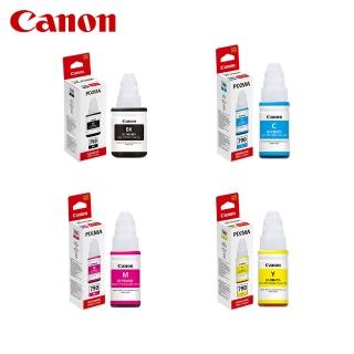 【Canon】4入組★GI-790 原廠墨水 日本製 適用 G1010 G2010 G3010 G4010