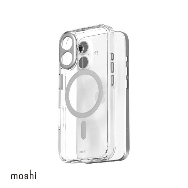 【moshi】iGlaze 透明保護殼 for iPhone 16(兼容MagSafe)