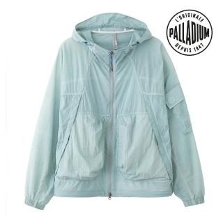 【Palladium】PALLADIUM 超輕薄城市機能連帽風衣-男裝/男外套-天空藍(1010964-023)