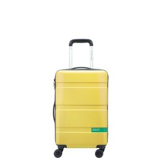 【DELSEY 法國大使】BENETTON NOW HARDSIDE-20吋旅行箱-黃色(B0376280145)
