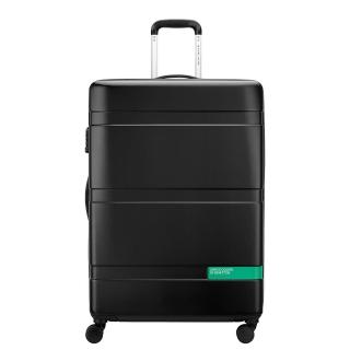 【DELSEY 法國大使】BENETTON NOW HARDSIDE-28吋旅行箱-黑色(B0376282100)