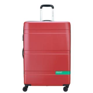 【DELSEY 法國大使】BENETTON NOW HARDSIDE-28吋旅行箱-紅色(B0376282104)
