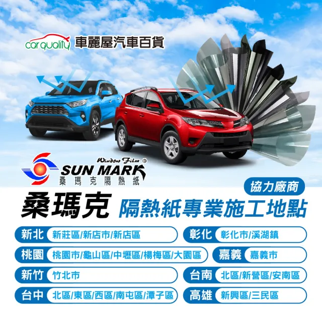 【SUN MARK 桑瑪克】隔熱紙 桑瑪克 尊爵XC40 MAX 前擋 轎車_送安裝(車麗屋)