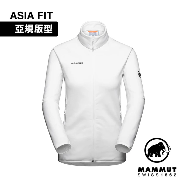 Mammut 長毛象 Aconcagua ML Jacket AF Women 運動刷毛機能立領外套 女款 白色 #1014-04452