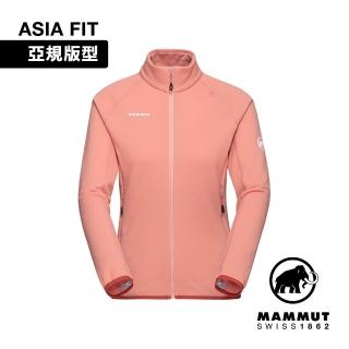 【Mammut 長毛象官方直營】Aconcagua ML Jacket AF Women 運動刷毛機能立領外套 女款 石英粉 #1014-04452