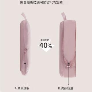 【Star 星】6入ㄧ組雙拉鍊壓縮收納包6入組雙層加厚款(節省空間50%旅遊收納袋 衣物收納)