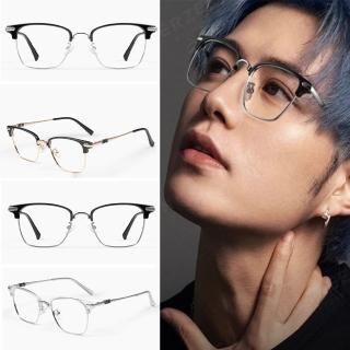 【LEEHER】眉毛架鏡框/復古眼鏡/文青眼鏡/半框眼鏡/眼鏡架/純鈦眼鏡/鏡架/眉框眼鏡/男生眼鏡