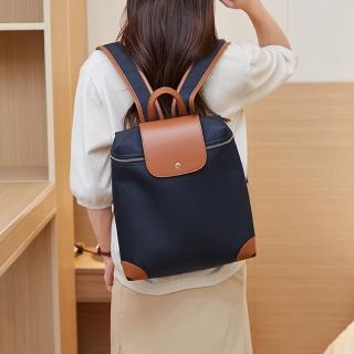 【LEESA】後揹包\歐美包包\包包女\水桶包\奶茶色包包\媽媽包\電腦包\防水包\尼龍後揹包\學生包包\女生禮物
