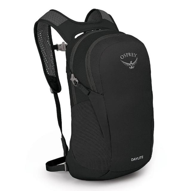 【Osprey】Daylite 13 輕便多功能背包 黑色(日常背包 旅行背包 休閒後背包 運動背包)