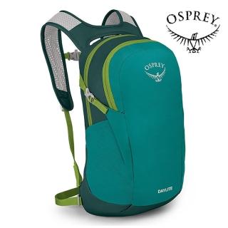 【Osprey】Daylite 13 輕便多功能揹包 冒險綠/綠(日常揹包 旅行揹包 休閒後揹包 運動揹包)