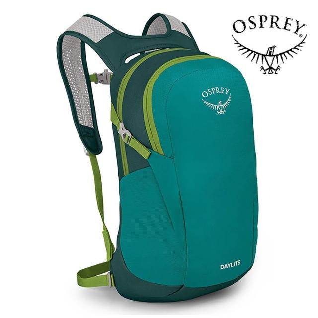 【Osprey】Daylite 13 輕便多功能背包 冒險綠/綠(日常背包 旅行背包 休閒後背包 運動背包)