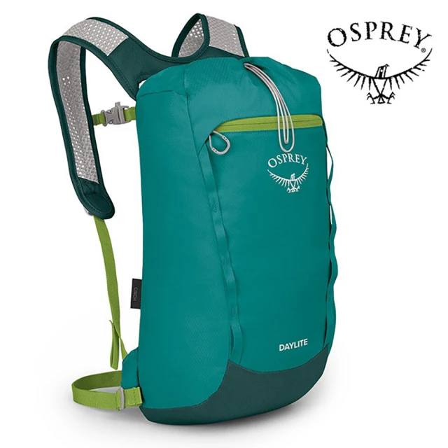 Osprey Daylite Cinch 15L 輕便多用途後背包 冒險綠/綠(日常背包 旅行背包 休閒後背包 運動背包)