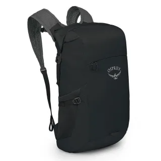 【Osprey】618 Ultralight Dry Stuff Pack 輕量防潑水背包 黑色(防水包 攻頂包 運動背包 旅行背包)