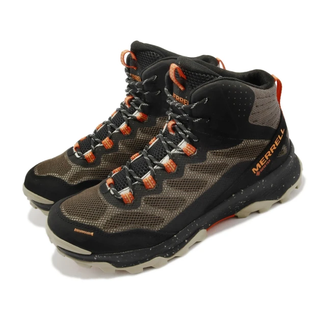 MERRELL Speed Strike Mid Gore-Tex男 戶外鞋 登山 越野(ML067519 摩卡棕)