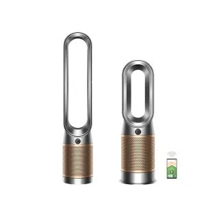 【dyson 戴森】HP09三合一甲醛偵測涼暖清淨機(鎳金色)+TP09二合一甲醛偵測清淨機(鎳金色)(超值組)