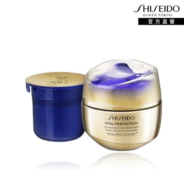 【SHISEIDO 資生堂國際櫃】激抗痕亮采緊緻精雕霜雙瓶組(頂級保養/乳霜/臉部保養/抗老/拉提)