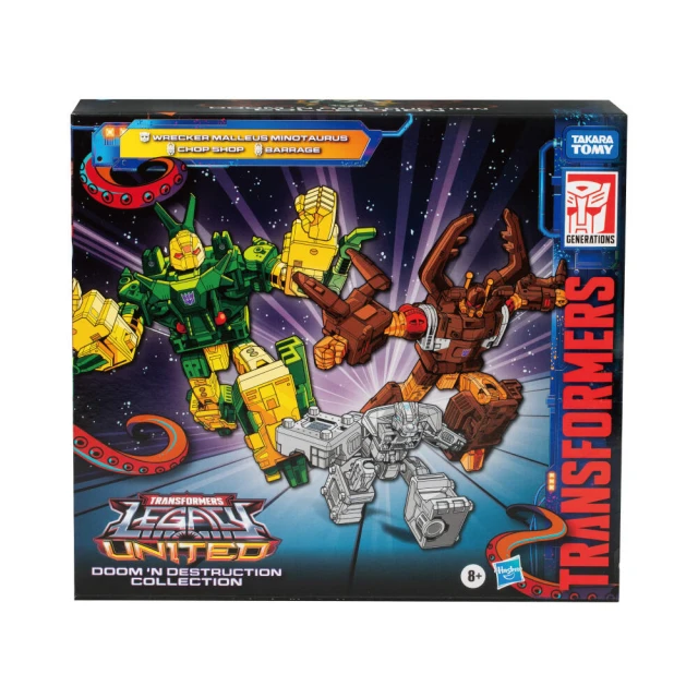 ToysRUs 玩具反斗城 Transformers 變形金剛世代傳承系列United Doom’n Destruction組合B