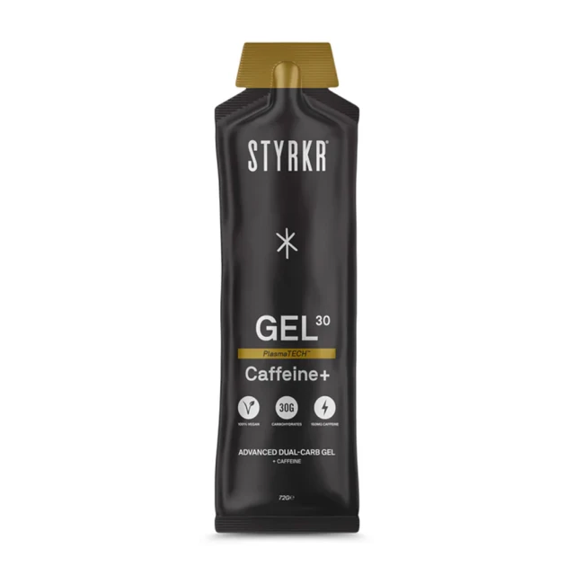 Styrkr 雙碳水能量果膠 GEL30 Caffeine Dual-Carb Energy Gel(一盒12入｜含咖啡因｜可樂風味)