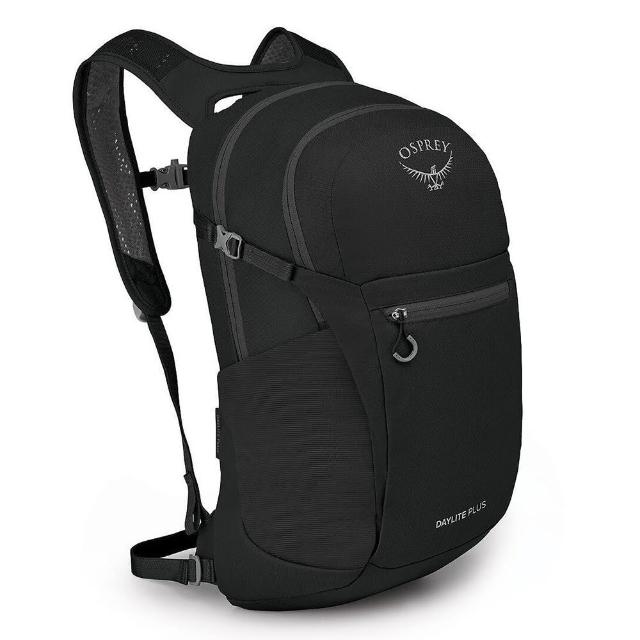 【Osprey】Daylite Plus 20 日常/旅行背包 黑色(多功能背包 通勤背包 運動後背包)