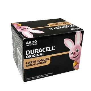 【DURACELL】金頂 經典鹼性-3號 AA(20入裝)