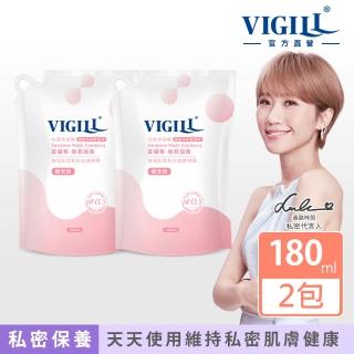 【VIGILL 婦潔】私密沐浴露 180ml補充包2入組(3款任選)