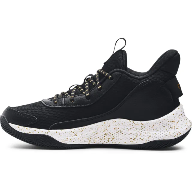 【UNDER ARMOUR】UA 男女同款 CURRY 3Z7 籃球鞋 運動鞋_3026622-001(黑色)