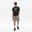 【JEEP】男裝 STAR時尚酷炫印刷純棉短袖T恤(藍色)