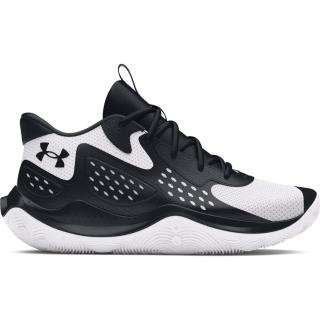 【UNDER ARMOUR】UA 男女同款 JET 23 籃球鞋 運動鞋_3026634-006(黑色)