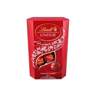 【Lindt 瑞士蓮】Lindor夾餡牛奶巧克力 200g(情人節禮物 效期2025/7/31)