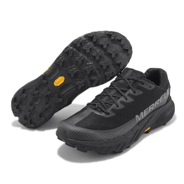 【MERRELL】Agility peak 5 健行用慢跑 男鞋(ML068045黑)