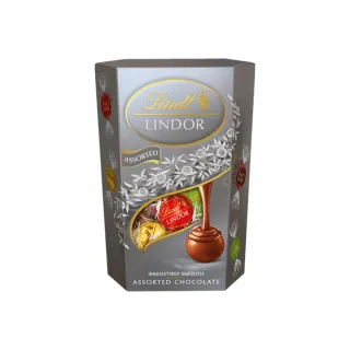 【Lindt 瑞士蓮】Lindor綜合夾餡巧克力 200g(巧克力 情人節禮物)