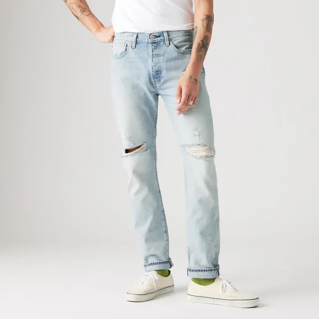【LEVIS】501 ST 男款合身錐形牛仔褲 熱賣單品 28894-0268
