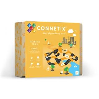 【Connetix】交通系列磁力積木-坡道路口組16pc(磁力片)