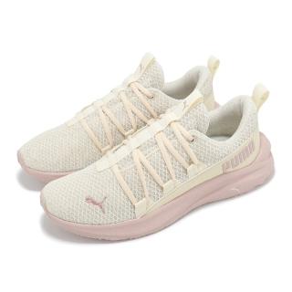 【PUMA】慢跑鞋 Softride One4all Wns 女鞋 粉紅 米白 緩震 運動鞋(377672-16)