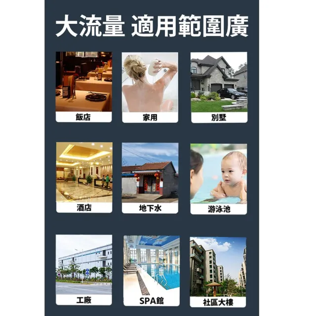 【Dajinan 大金安】10吋不鏽鋼大胖全戶過濾器含三合一複合式濾芯(本產品不含安裝)