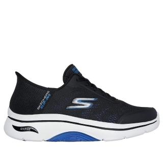 【SKECHERS】Go Walk Arch Fit 男 健走鞋 運動 休閒 舒適 瞬穿 深藍(216604BKBL)
