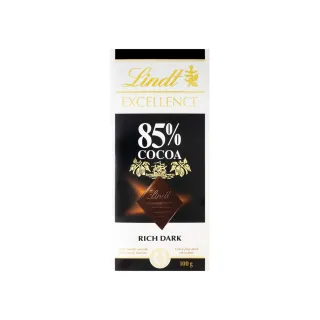 【Lindt 瑞士蓮】極醇系列85%巧克力片100g