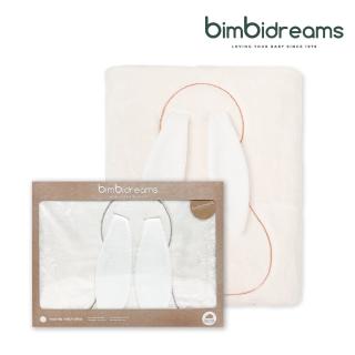 【bimbidreams】長耳兔兔毯禮盒 140x110cm(滿月禮 彌月禮 嬰兒禮盒 寶寶毯 嬰兒毯 奇哥總代理)