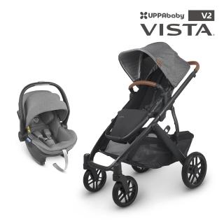 【UPPAbaby】VISTA V2單人推車+MESA i-Size新生兒提籃(寶寶外出首選)