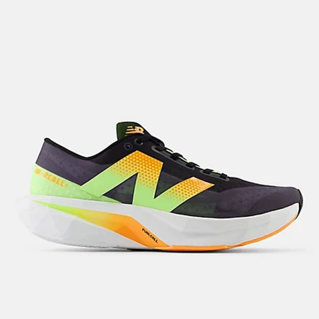 NEW BALANCE 雙11 NB 跑步鞋 FuelCell Rebel v4 運動鞋 跑步鞋 輕盈 男鞋 黑色(MFCXCB4-2E)