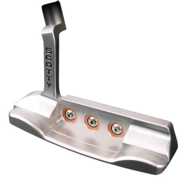 Scotty Cameron 卡麥隆限量版3鈕扣銅桿面高爾夫球推桿(Button back Newport putter)